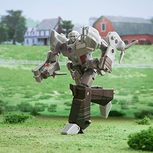 Transformers EarthSpark Megatron Class Deluxe 12.5 cm Action Figure Robot Toy for Ages 6
