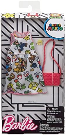 Barbie Super Mario Fashion White