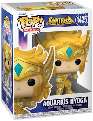 Funko POP Animation Saint Seiya - Gold Aquarius Cygnus Hyoga - Collectable Vinyl Figure