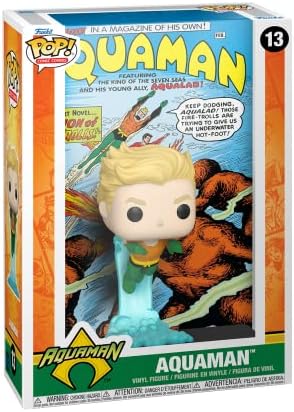 Funko Pop Comic Covers DC - Aquaman