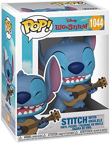 Funko POP Disney Lilo Stitch - Stitch with Ukulele Pop Vinyl Figure Bundled with