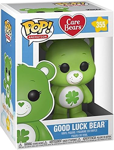 Funko Pop Animation Care Bears - Good Luck Bear Vinyl Figure Includes Compatible Pop Box