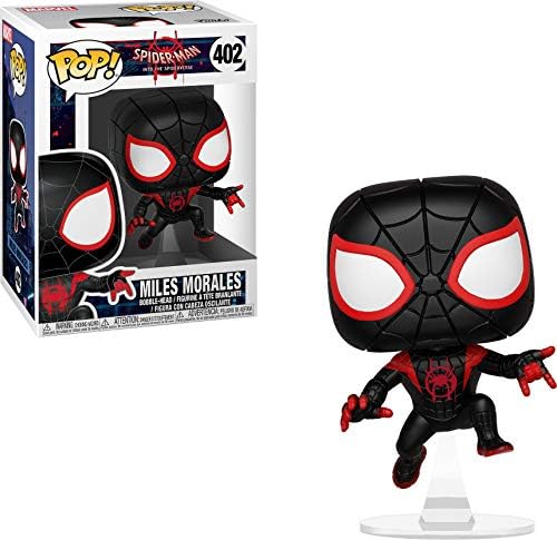 Funko Pop Marvel Animated Spider-Man Movie Mile Morales Spider-Man Figure Multicolor 33977