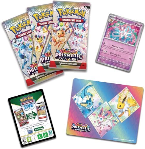 Pokemon TCG Scarlet Violet Tech Sticker Collection - Sylveon