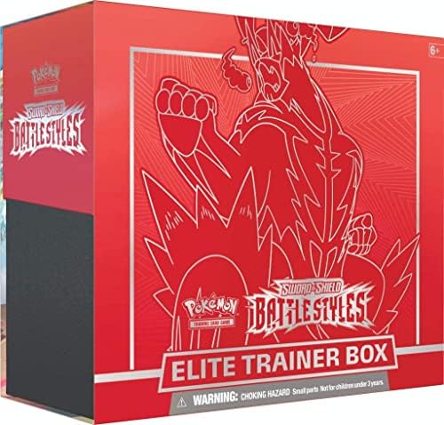 Pokemon TCG Sword Shield - Battle Styles Elite Trainer Box - Red