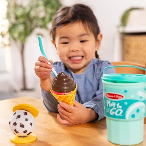 Melissa & Doug Melissa Doug Play to Go 2-Pack Cake and Cookies and Ice Cream Play Food