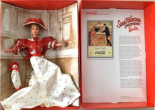 Mattel Barbie Mattel Soda Fountain Sweetheart Coca Cole 1st