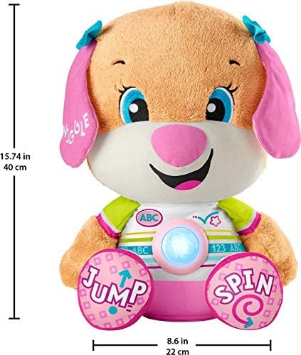 Fisher-Price Toddler Learning Toy Laugh Learn So Big Sis Plush