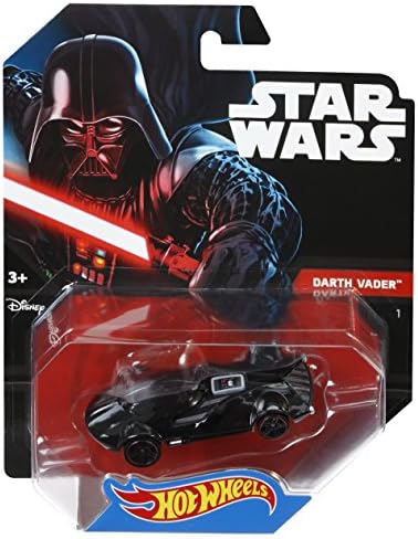 Mattel Hot Wheels Star Wars Darth Vader Character Car