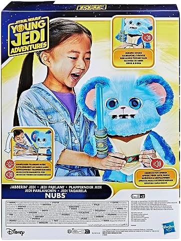 Hasbro Star Wars Adventures of Little Jedi Talking Jedi Nubs Electronic Plush