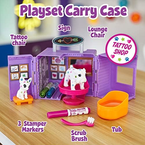 Crayola Scribble Scrubbie Pets Tattoo Shop Toy Pet Playset Age 3 4 5 6