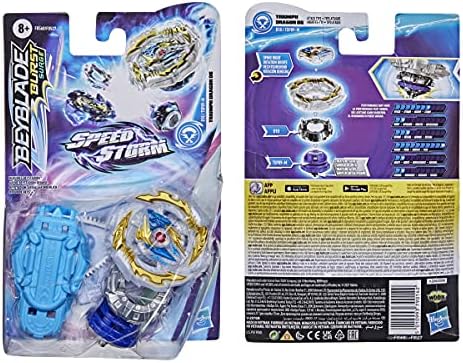 Beyblade Burst Surge Speedstorm Triumph Dragon D6 Spinning Top Starter Pack - Attack Type