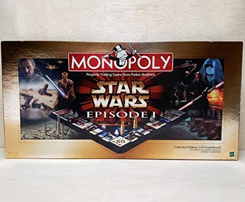 Hasbro Monopoly Star Wars Episode I Board Game Made