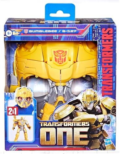 Transformers One 2 in 1 Bumblebee B-127 9.8 Inch Robot Action Figure Converts to Mask