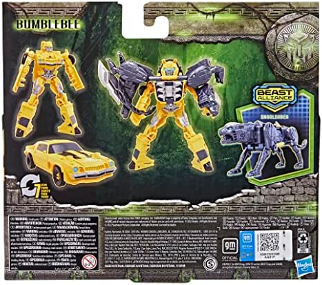 Transformers Bumblebee and Snarlsaber Beast Combiner 2-Pack Beast Alliance Transformers
