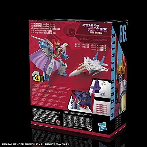 Transformers Studio Series 86-12 Leader Class The The Movie 1986 Coronation Starscream