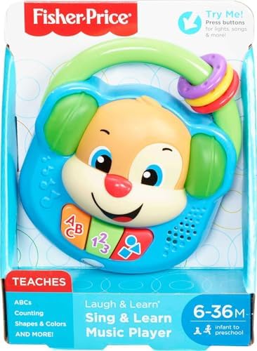 Fisher-Price Baby Toddler Toy Laugh Learn Sing Learn Music Player Pretend Radio with