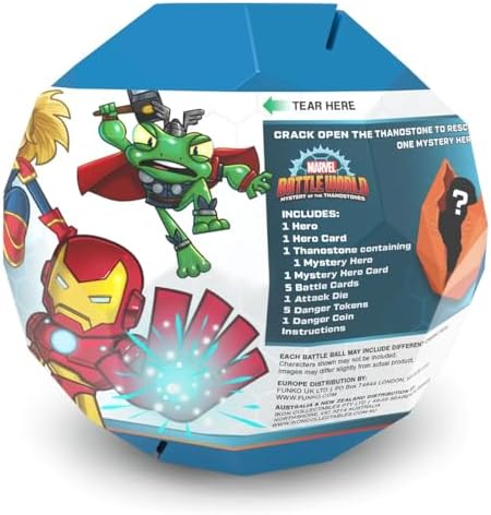 Funko Marvel Battleworld Battle Ball Series 1 - Adventure Game