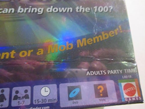 Mattel 1 Vs. 100 DVD Board Game