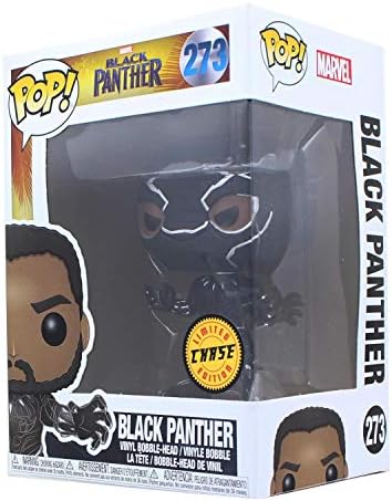 Funko Pop Marvel Black Panther - Masked Black Panther Limited Edition Chase Variant Vinyl