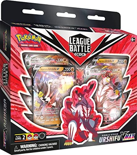 Pokemon TCG Single Strike or Rapid Strike Urshifu VMAX League Battle Deck