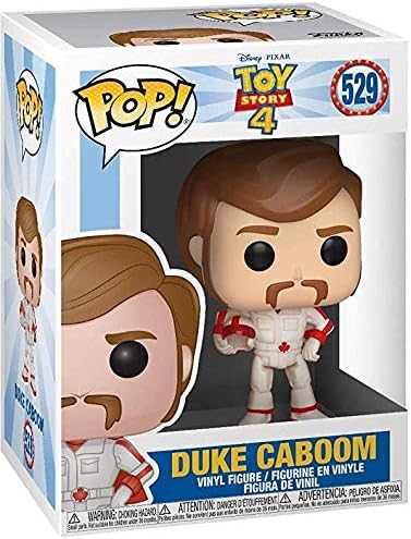 Disney Pixar Toy Story 4 - Duke Caboom Funko Pop Vinyl Figure Includes Compatible Pop Box