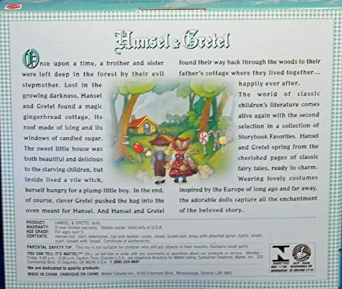 Barbie s Hansel Gretel Collector Edition