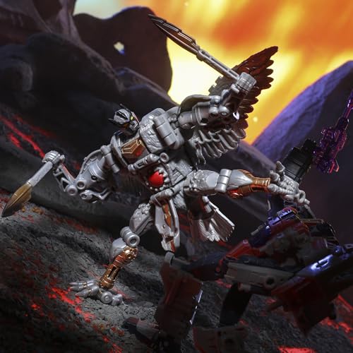 Transformers Legacy United Voyager Class Beast Wars Universe Silverbolt 7-inch Converting