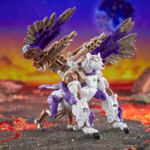 Transformers Legacy United Leader Class Beast Wars Universe Tigerhawk 7.5-inch Converting