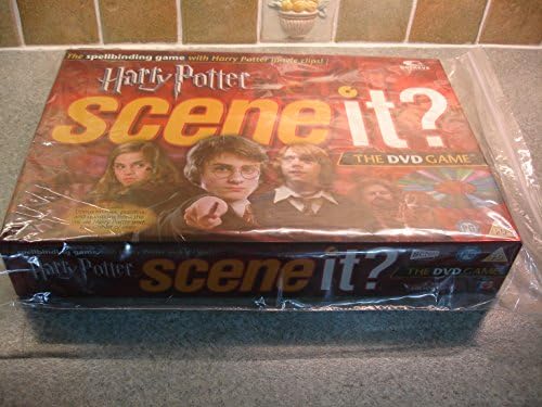Mattel Harry Potter Scene It DVD Game With Bonus Images and Questions 2005 Edition by