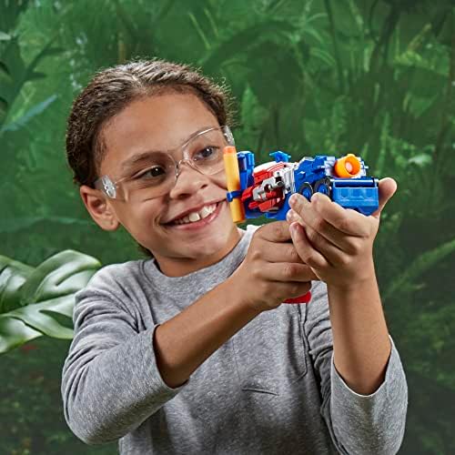 Transformers Rise of The Beasts Movie 2-in-1 Optimus Prime Blaster Powered by Nerf for