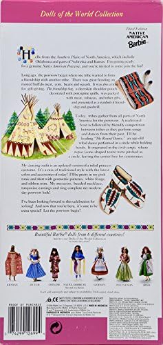 Mattel Barbie Native American Third Edition - Dolls of The World Collection