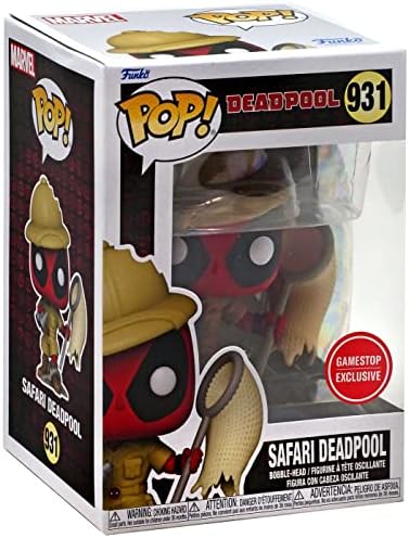 Funko POP Marvel Safari Deadpool Only at GameStop