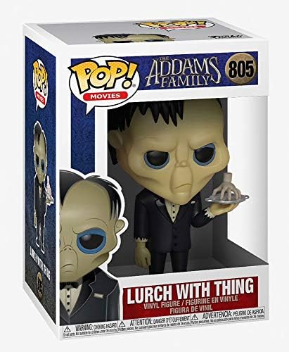 Funko Pop Movies Addams Family - Lurch with Thing Multicolor One-Size
