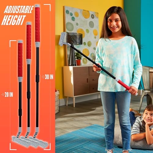 NERF Trick Shot Golf Set - Indoor Outdoor Putting Trick Shot Golf Set - Includes Putter