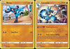 Pokemon Lucario 079172 Brilliant Stars - Evolution Pokemon 2 Card Lot - Stage 2