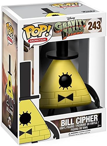 Funko POP Disney Gravity Falls - Bill Cipher Funko Pop Vinyl Figure Bundled with