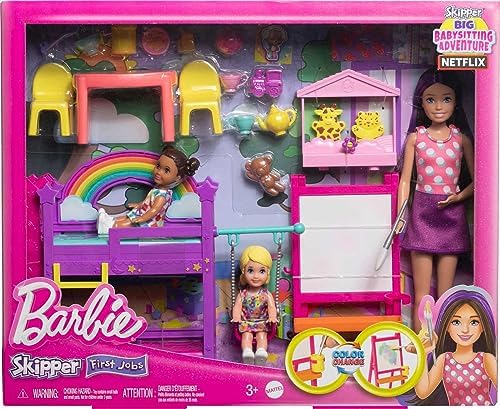 Barbie Skipper First Jobs Daycare Playset