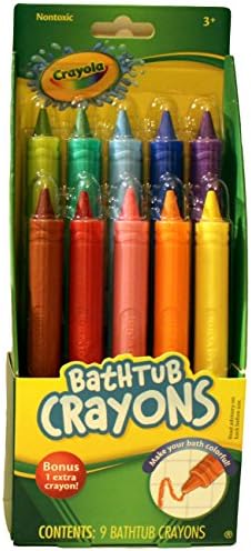 Crayola Bath Time Fun Bundle Including Bathtub Markers Bathtub Crayons and Bath Squirters