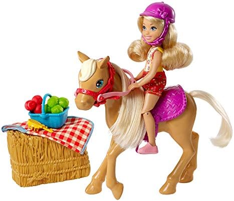 Barbie Club Chelsea Doll and Horse GFF50