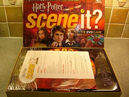 Mattel Harry Potter Scene It DVD Game With Bonus Images and Questions 2005 Edition by