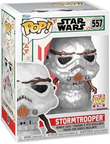 Funko Pop Toy Figure - Stormtrooper - Star Wars - T-Shirt - Clothes with Collectable Vinyl Figure