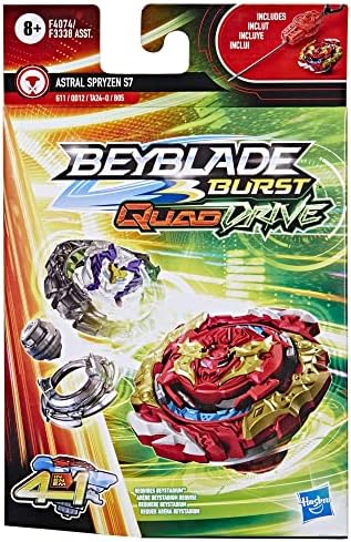 BEYBLADE Burst QuadDrive Astral Spryzen S7 Spinning Top Starter Pack - BalanceAttack Type