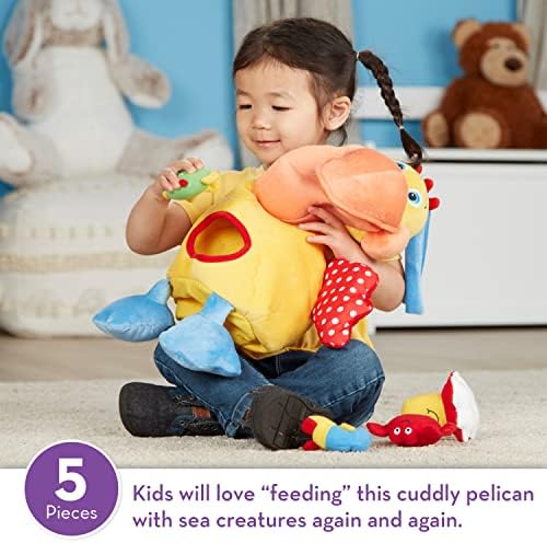 Melissa & Doug Melissa Doug K's Hungry Pelican Soft Baby Educational Toy