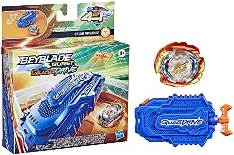Beyblade Burst QuadDrive Cyclone Fury String Launcher Set - Battle Game Set with String