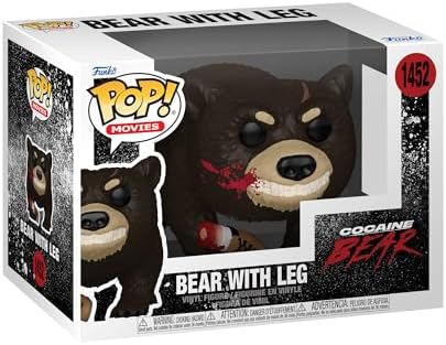 Funko POP Movies Cocaine Bear - Bear with Leg - Bloody - Collectable Vinyl Figure
