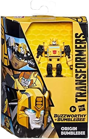 Transformers Buzzworthy Bumblebee War for Cybertron Deluxe Origin Bumblebee