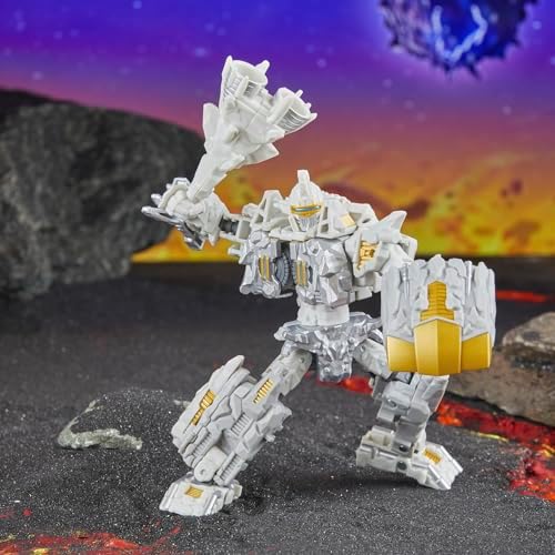 Transformers Legacy United Deluxe Class Infernac Universe Nucleous 5.5-inch Converting