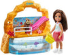 Barbie Club Chelsea Doll and Aquarium Playset 6-inch Brunette with for 3 to 7 Year Olds