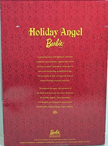 Mattel 2001 Holiday Angel Barbie 2